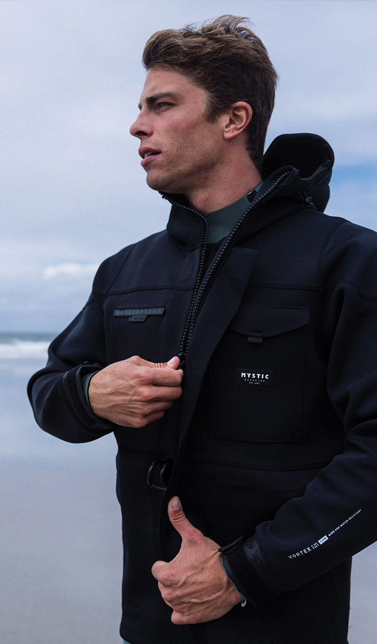 Mystic 2025 wetsuit hoodie